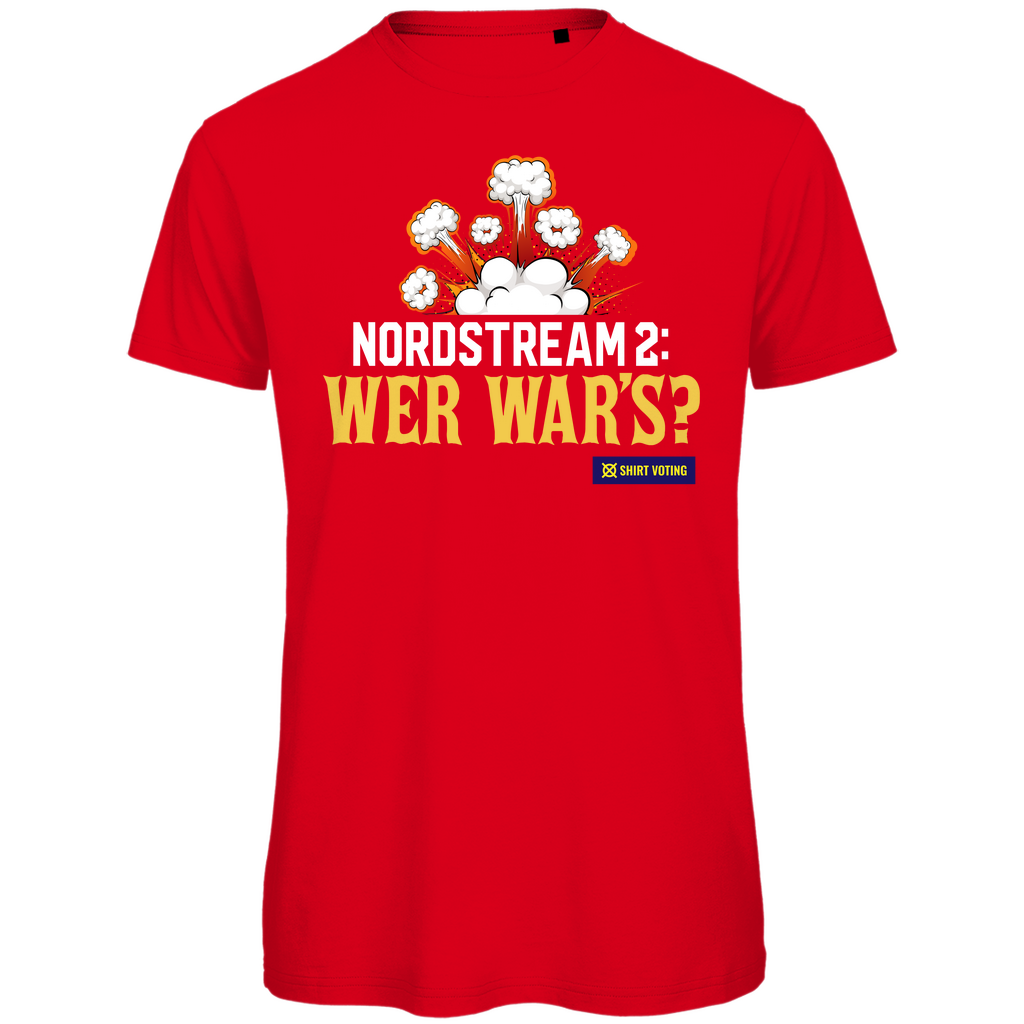 Herren Premium Bio T-Shirt Nordstream 2