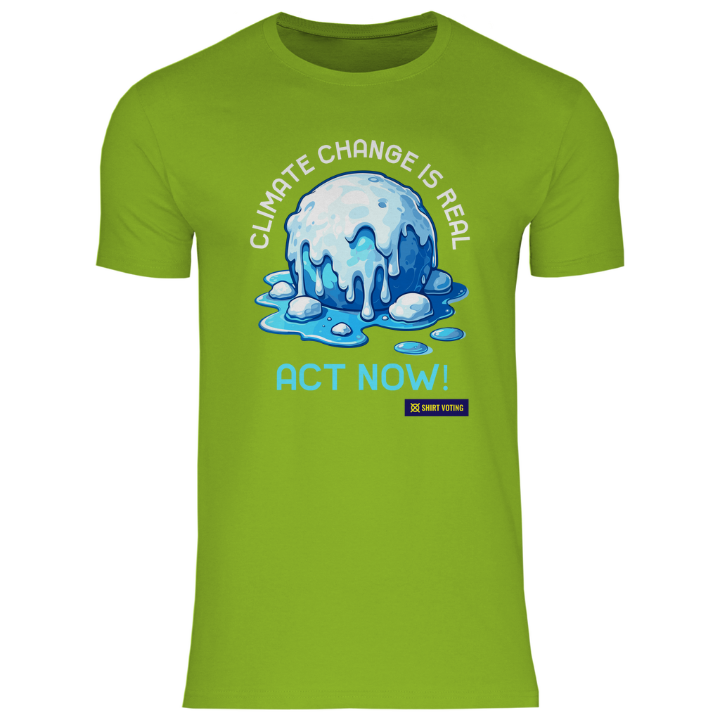 Herren T-Shirt Climate Change