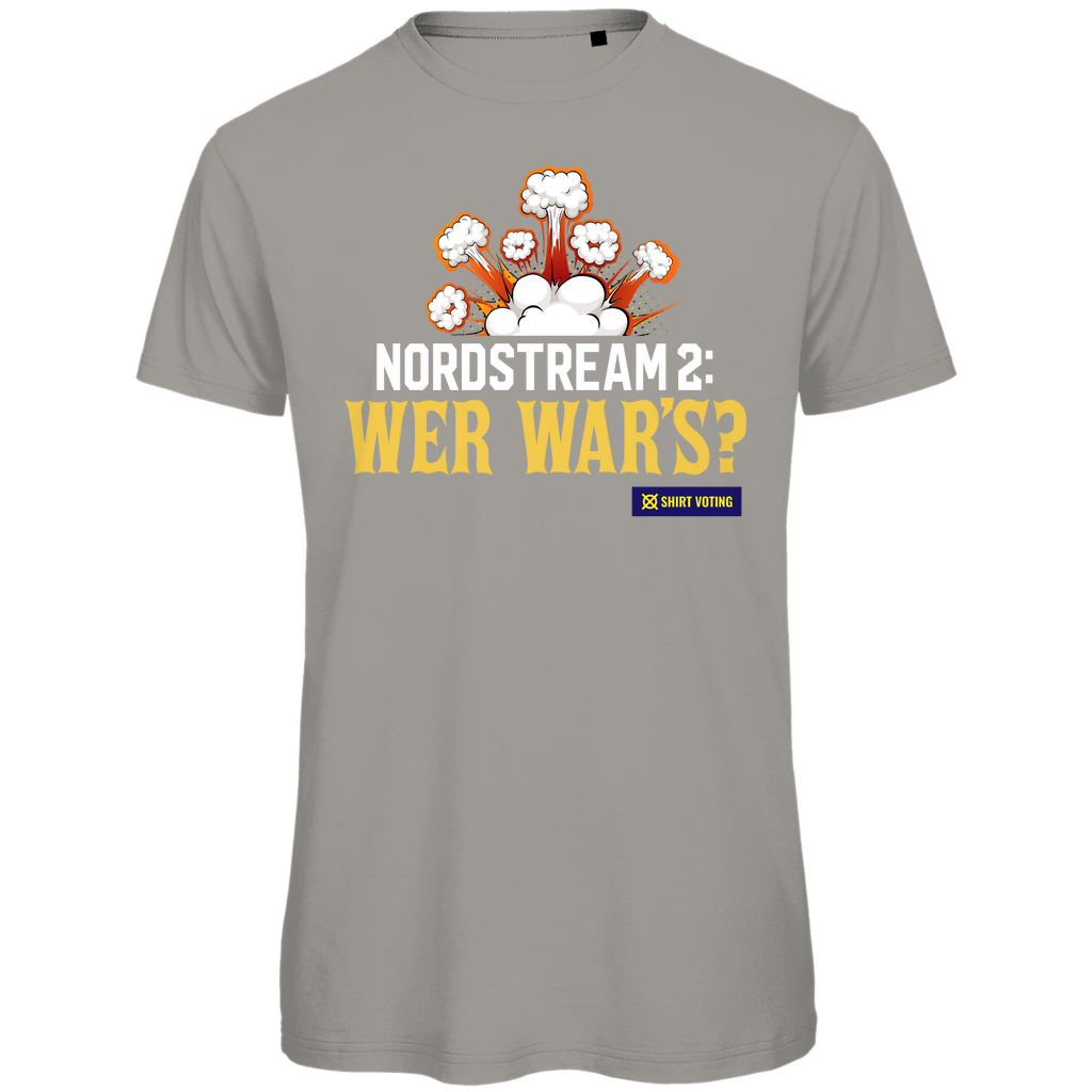 Herren Premium Bio T-Shirt Nordstream 2