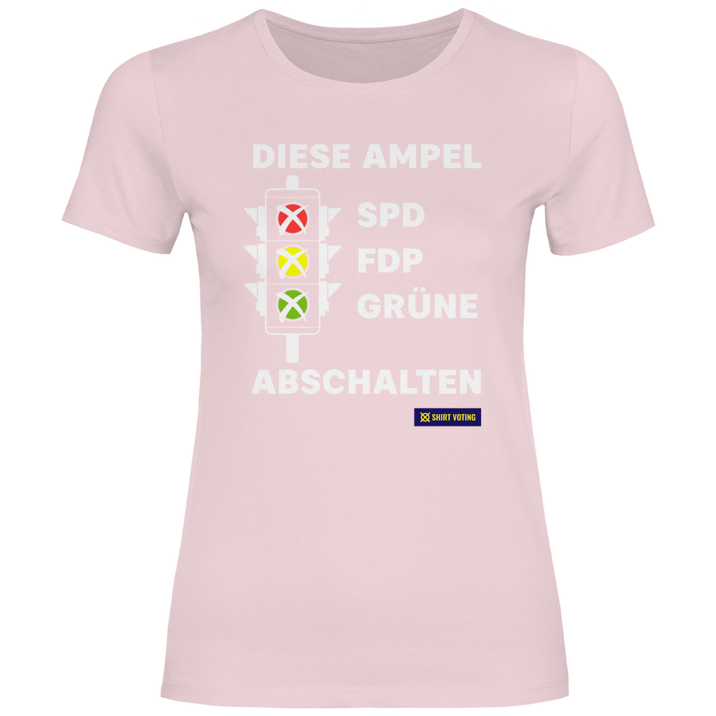 Damen T-Shirt Diese Ampel