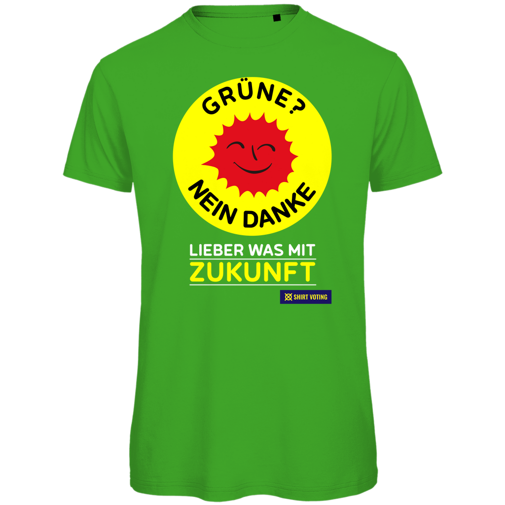 Herren Premium Bio T-Shirt Grüne? Nein Danke!