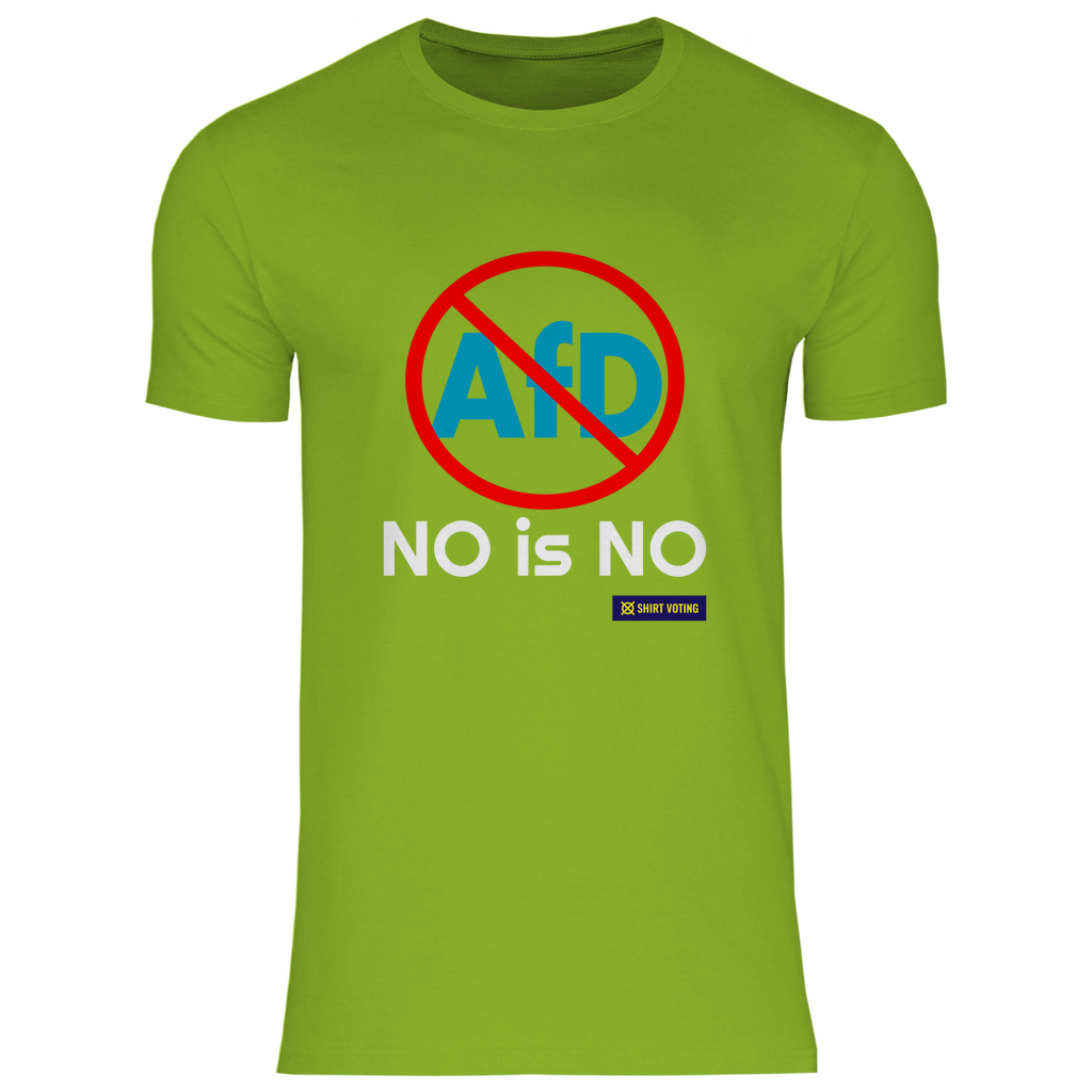 Herren T-Shirt AfD NO is NO