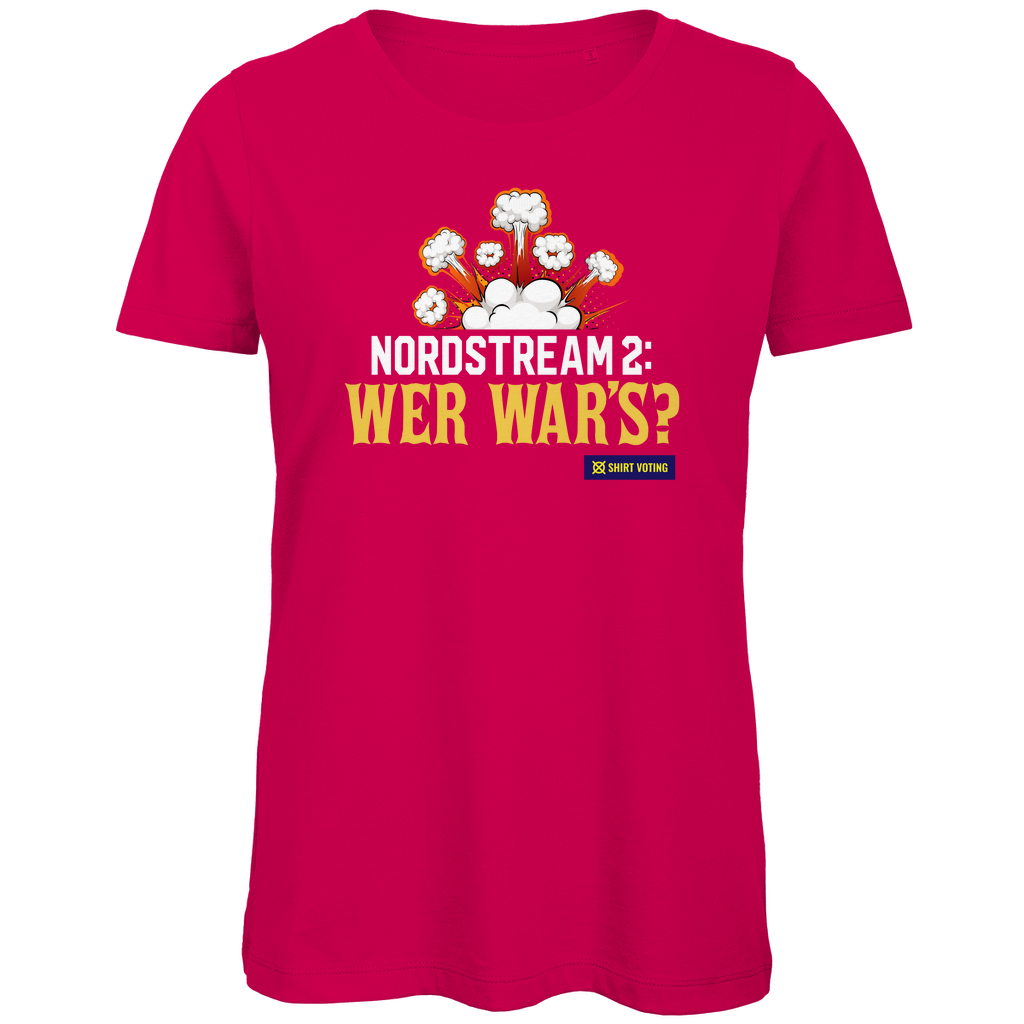 Damen Premium Bio T-Shirt Nordstream 2