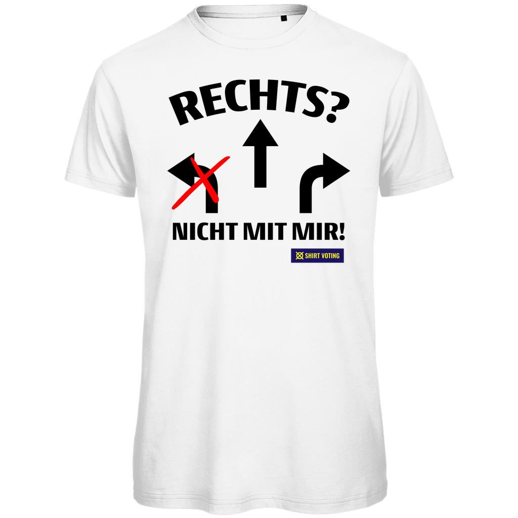 Herren Premium Bio T-Shirt Rechts?