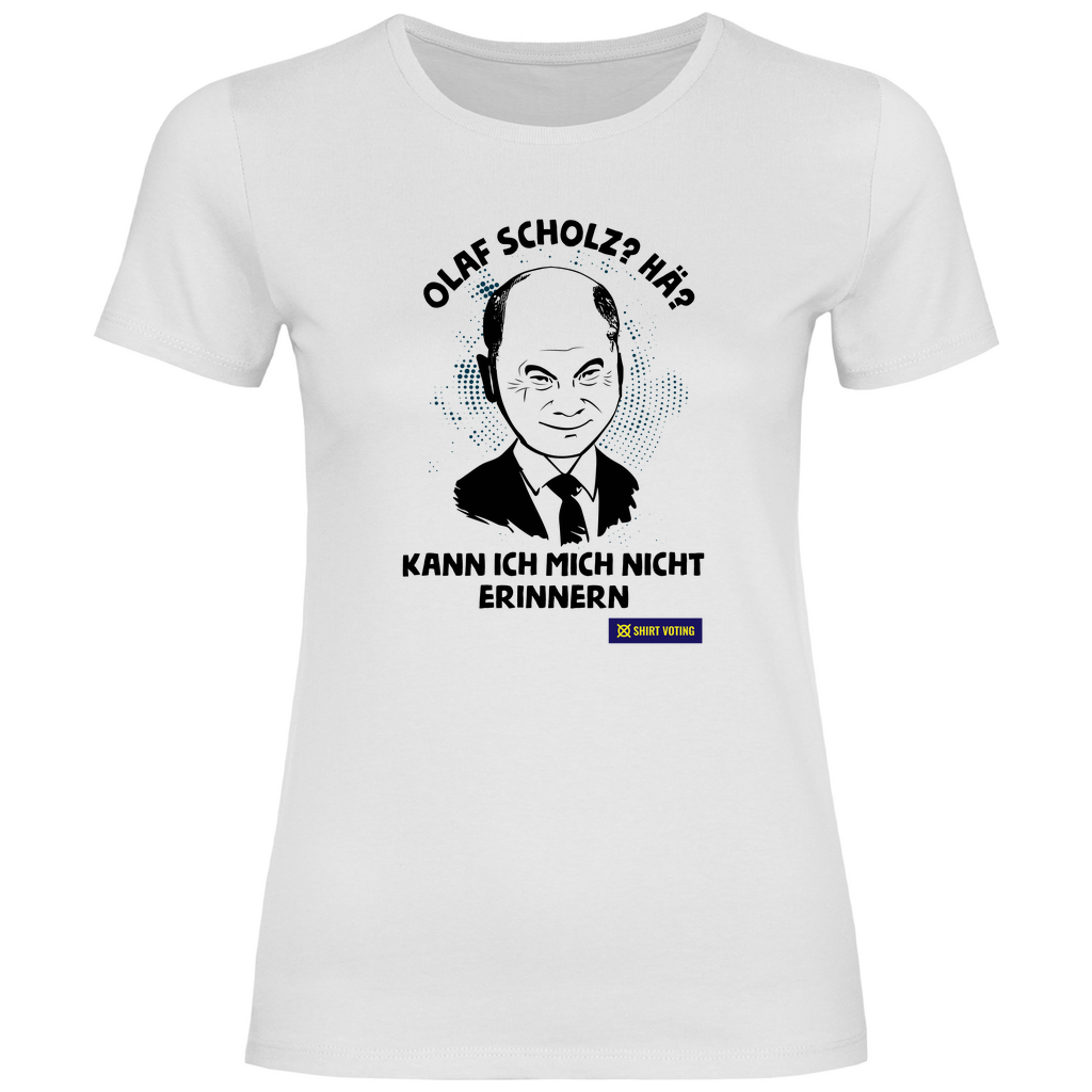 Damen T-Shirt Olaf Scholz?