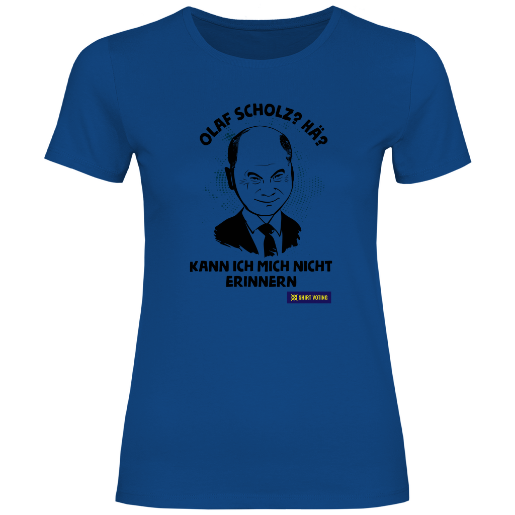 Damen T-Shirt Olaf Scholz?