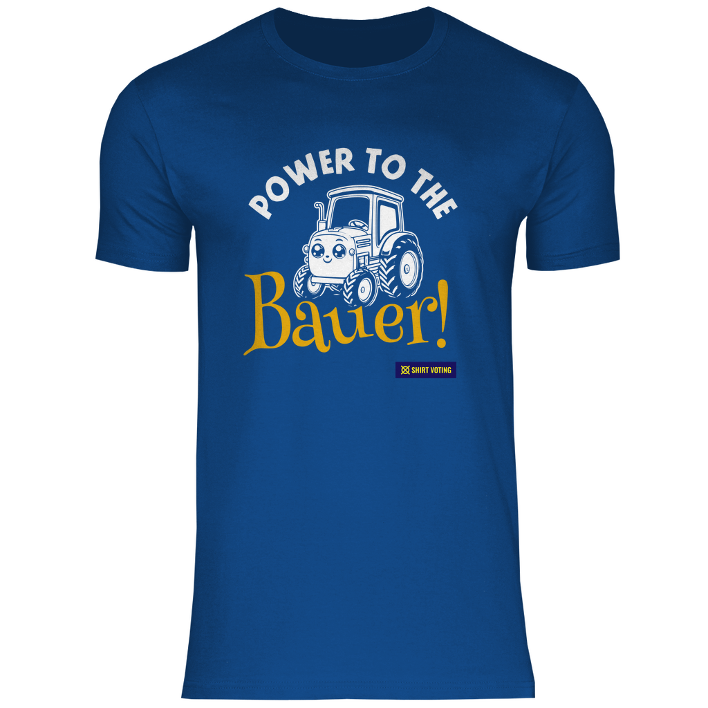 Herren T-Shirt Power to the Bauer!