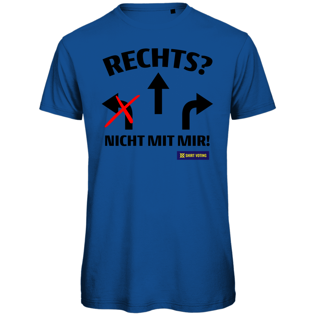 Herren Premium Bio T-Shirt Rechts?