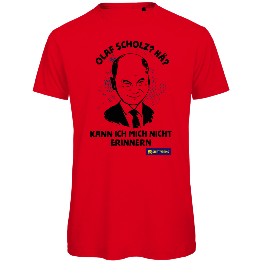Herren Premium Bio T-Shirt Olaf Scholz?