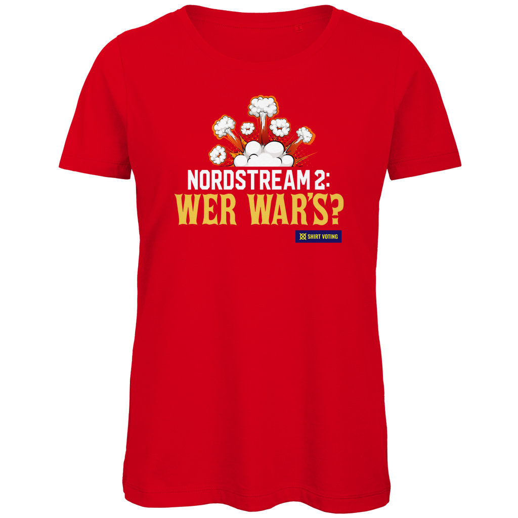 Damen Premium Bio T-Shirt Nordstream 2