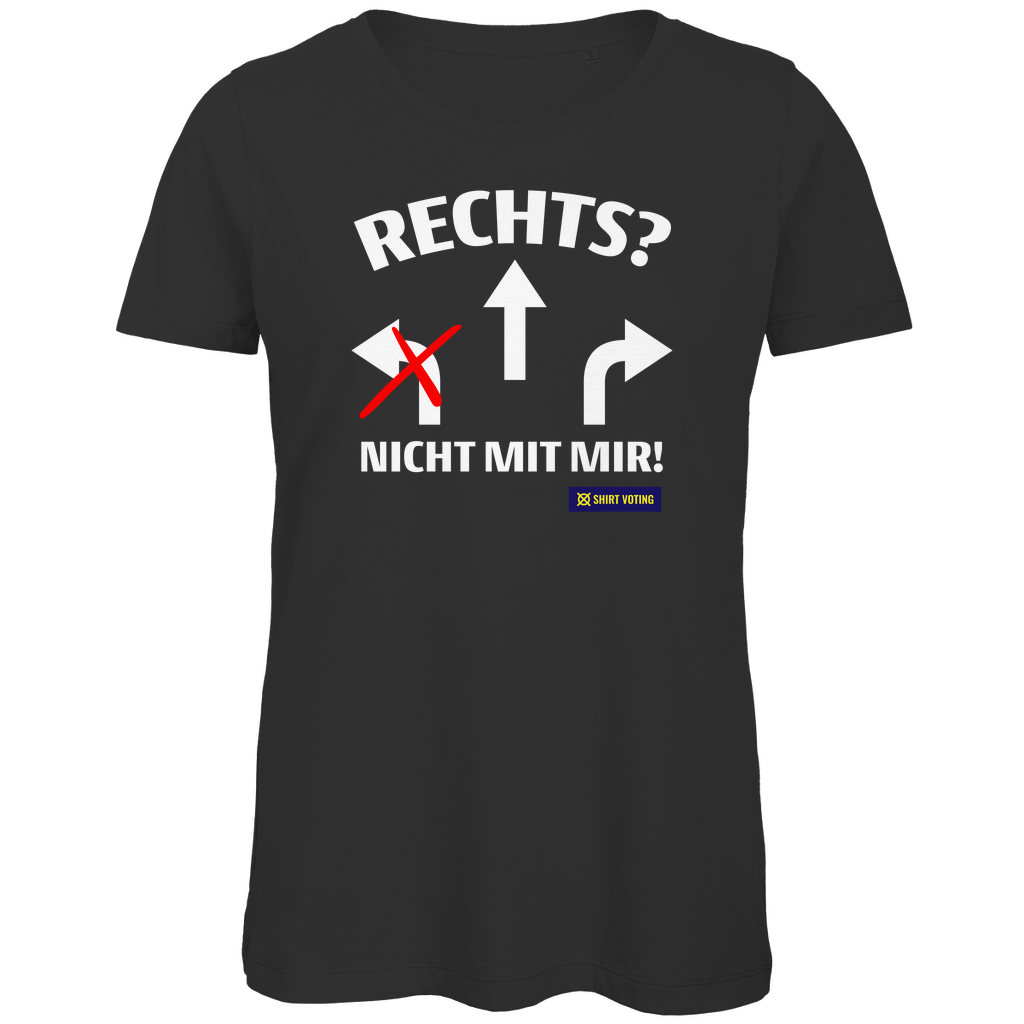 Damen Premium Bio T-Shirt Rechts?