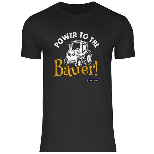 Herren T-Shirt Power to the Bauer!