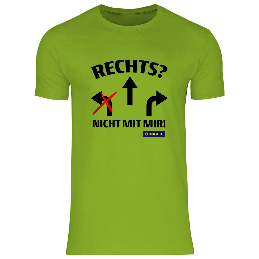 Herren T-Shirt Rechts?