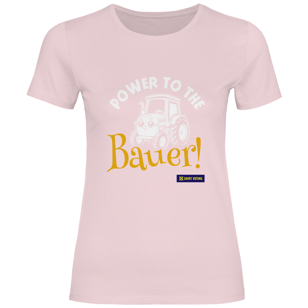 Damen T-Shirt Power to the Bauer!