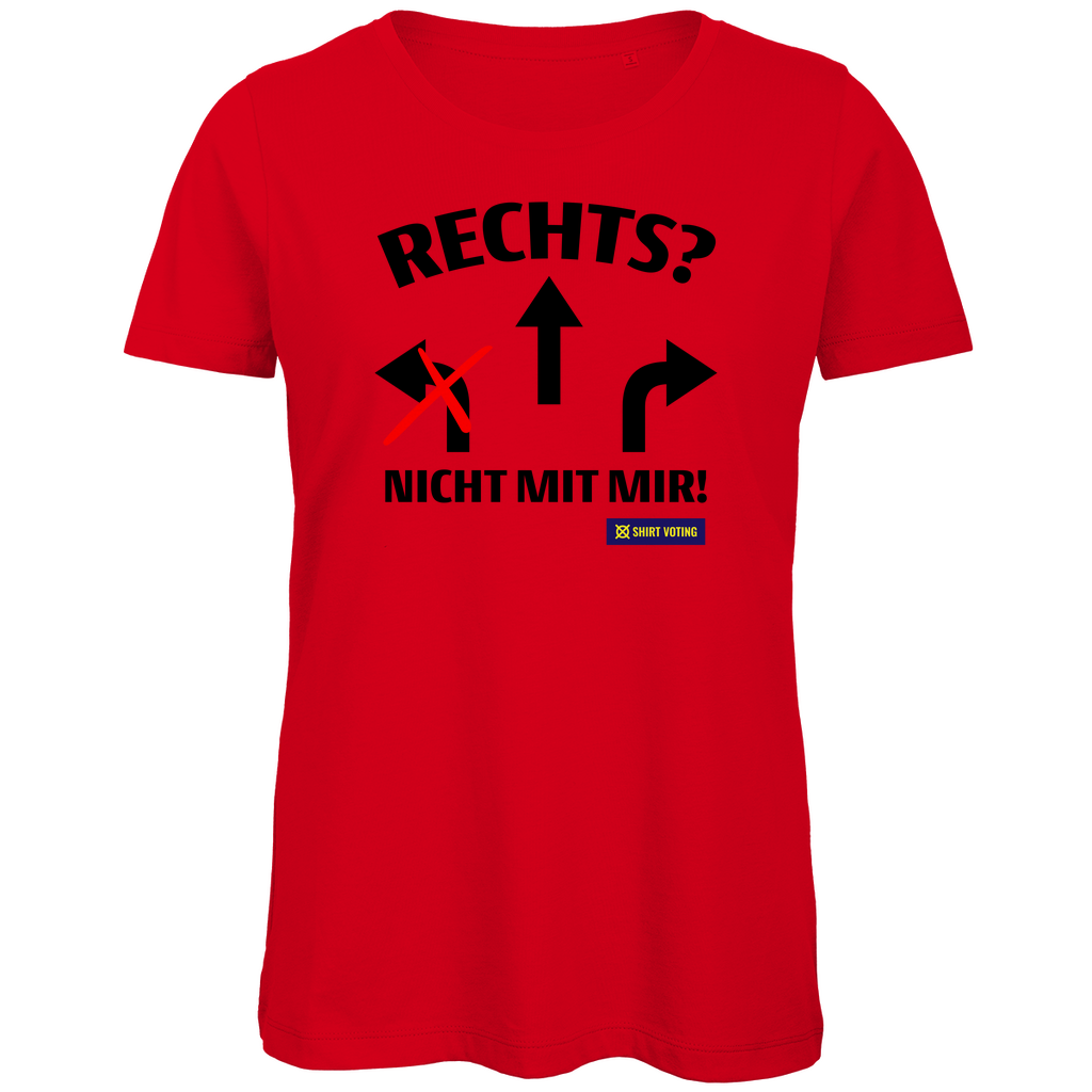 Damen Premium Bio T-Shirt Rechts?
