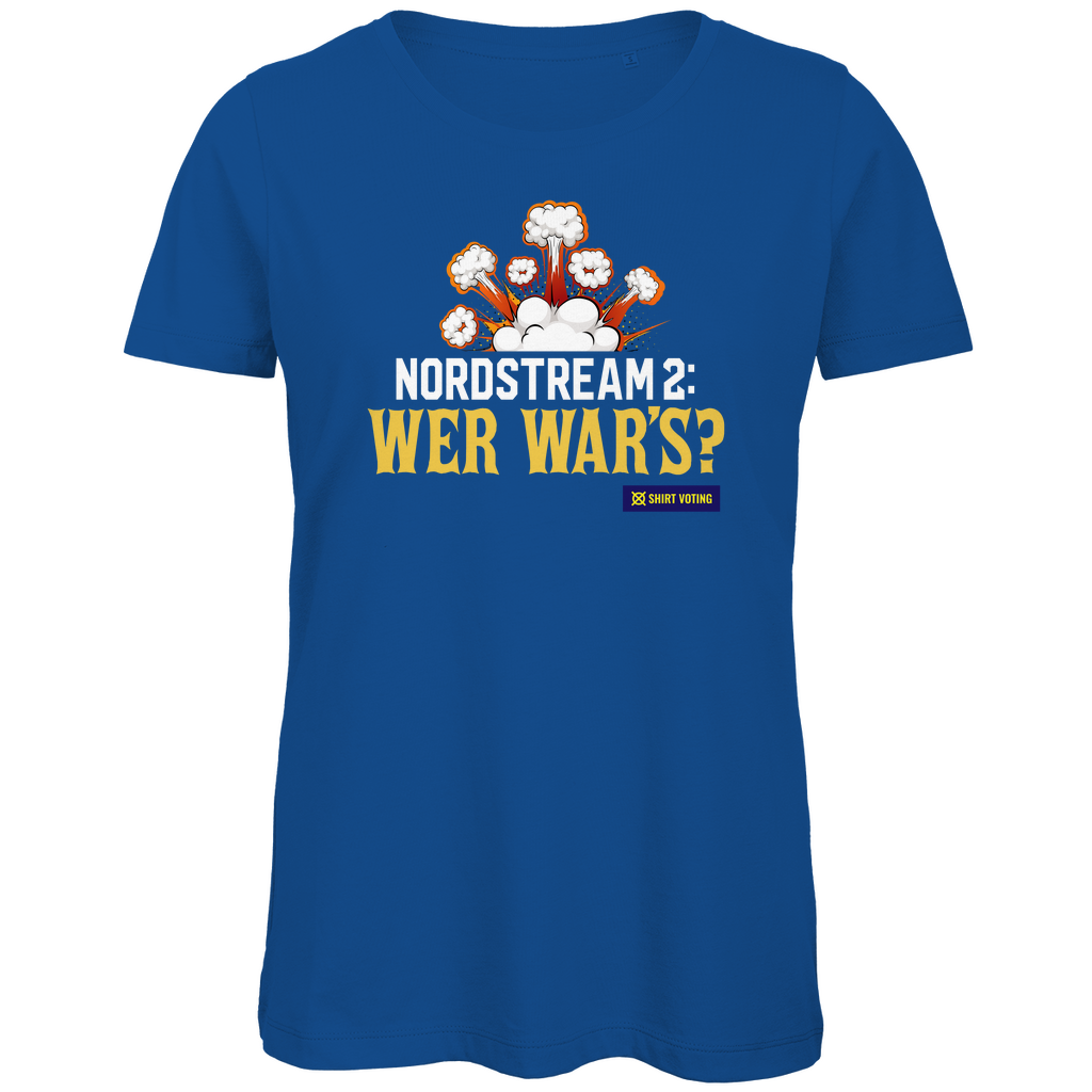 Damen Premium Bio T-Shirt Nordstream 2