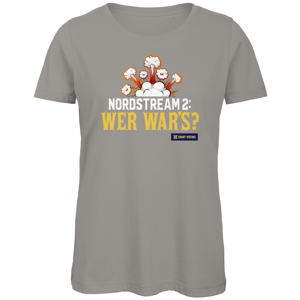 Damen Premium Bio T-Shirt Nordstream 2