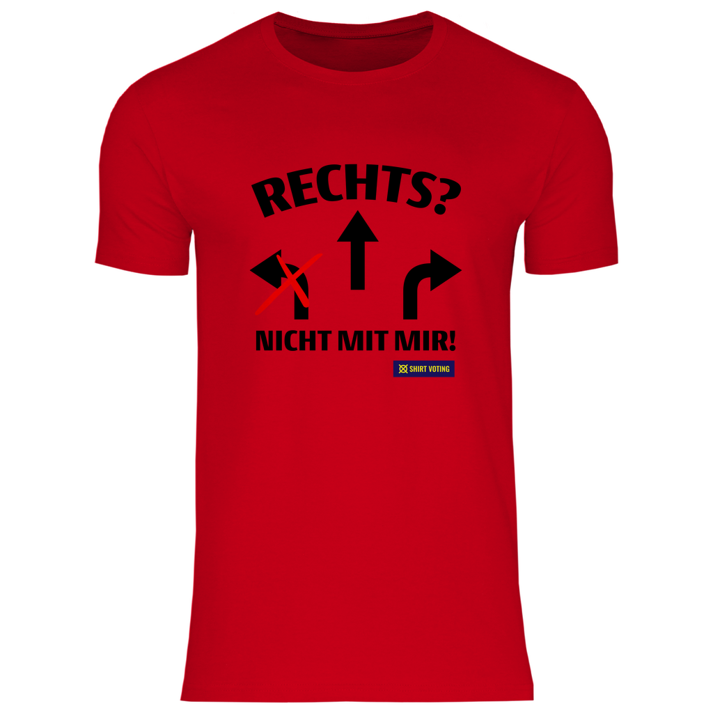 Herren T-Shirt Rechts?