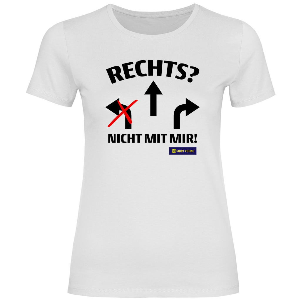 Damen T-Shirt Rechts?