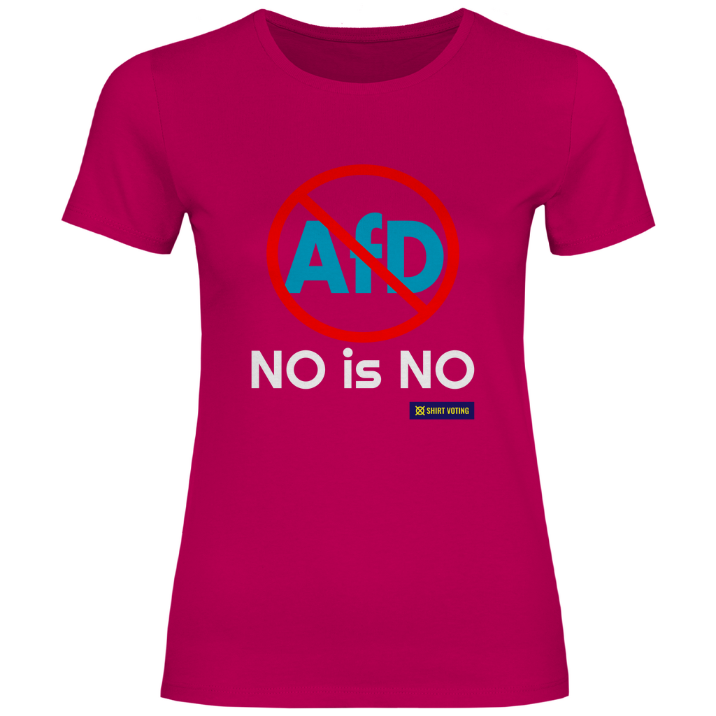 Damen T-Shirt AfD NO is NO
