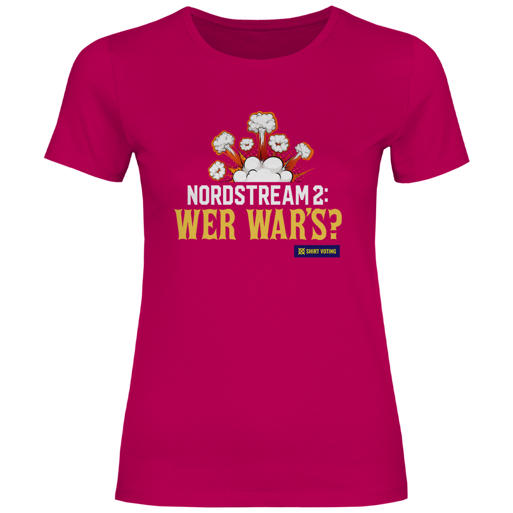 Damen T-Shirt Nordstream 2