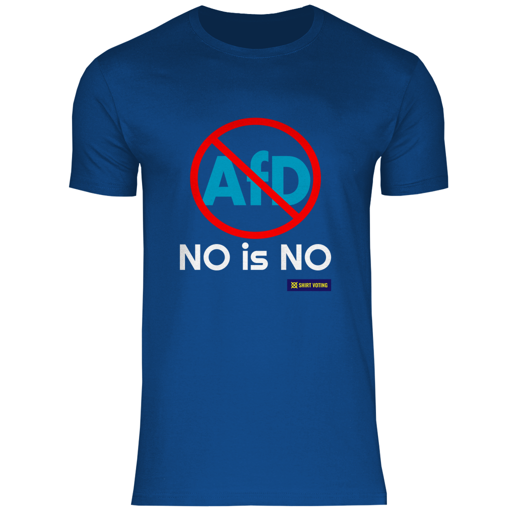 Herren T-Shirt AfD NO is NO