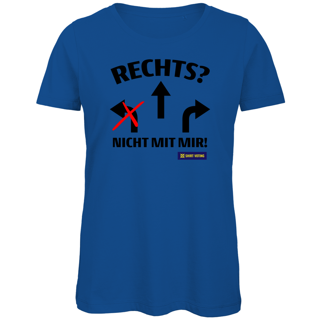 Damen Premium Bio T-Shirt Rechts?