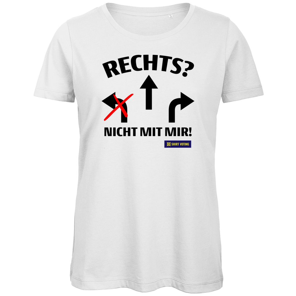 Damen Premium Bio T-Shirt Rechts?