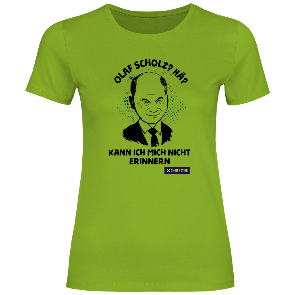 Damen T-Shirt Olaf Scholz?