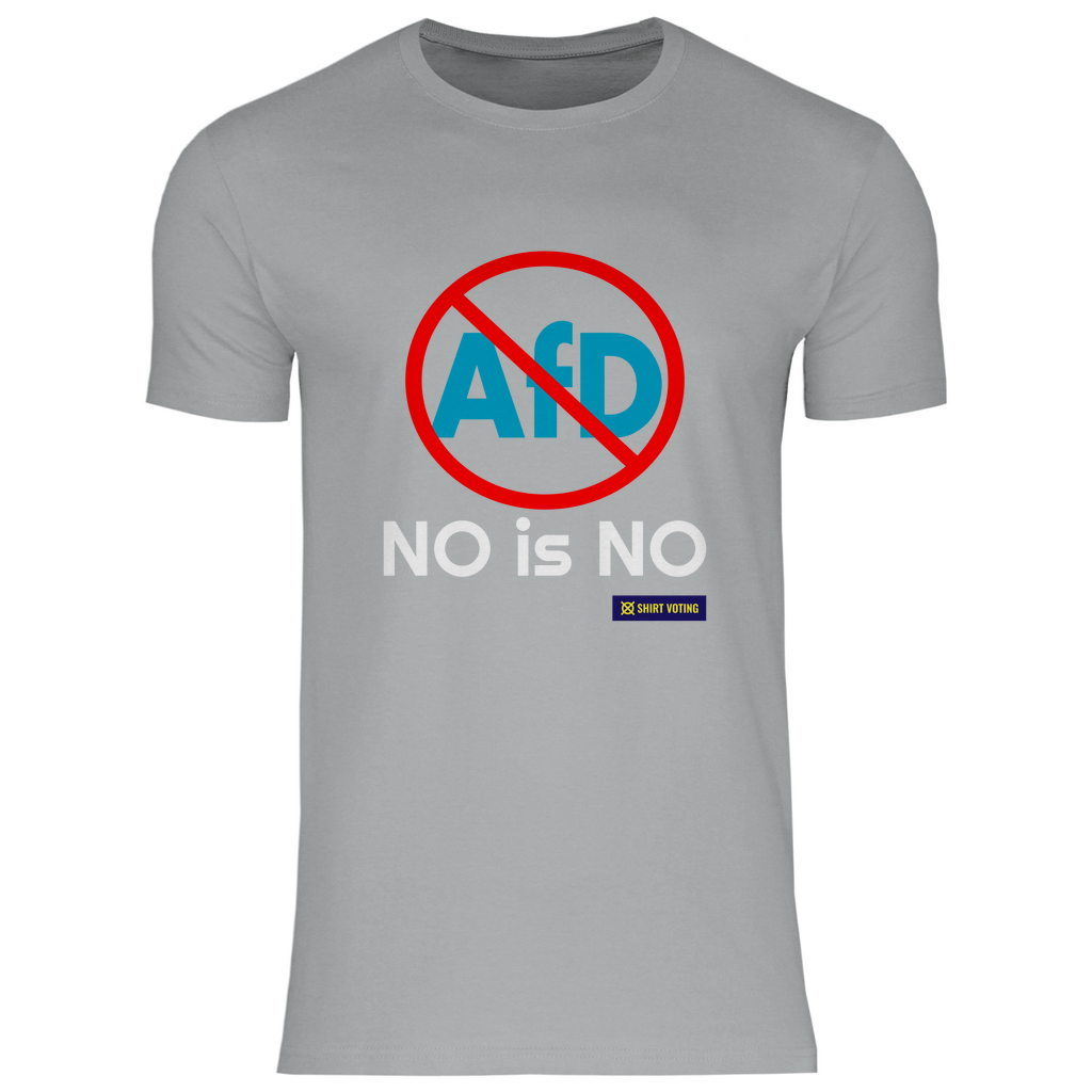 Herren T-Shirt AfD NO is NO
