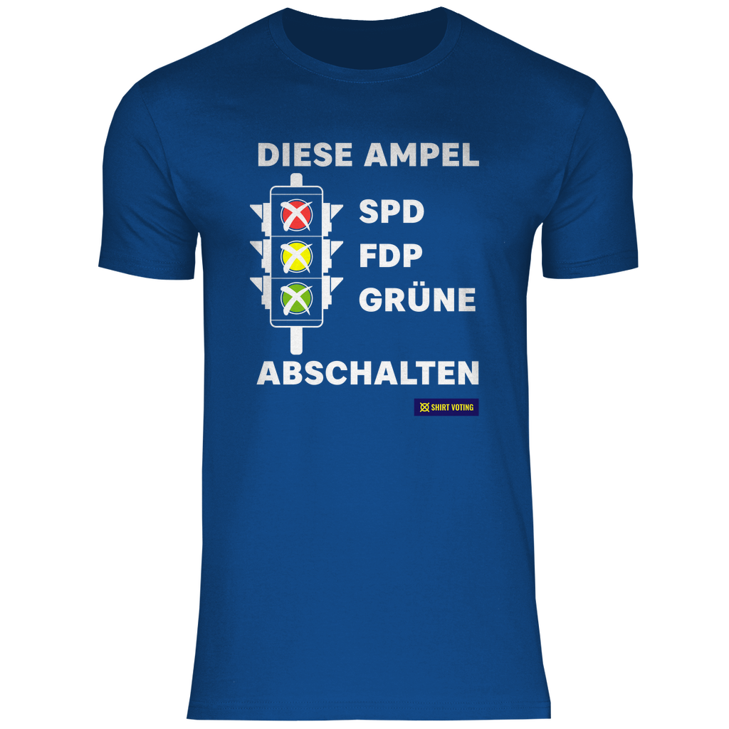Herren T-Shirt Diese Ampel