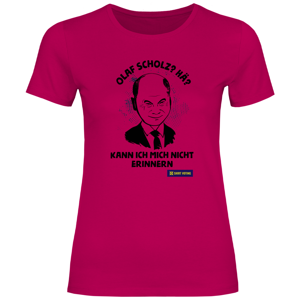 Damen T-Shirt Olaf Scholz?