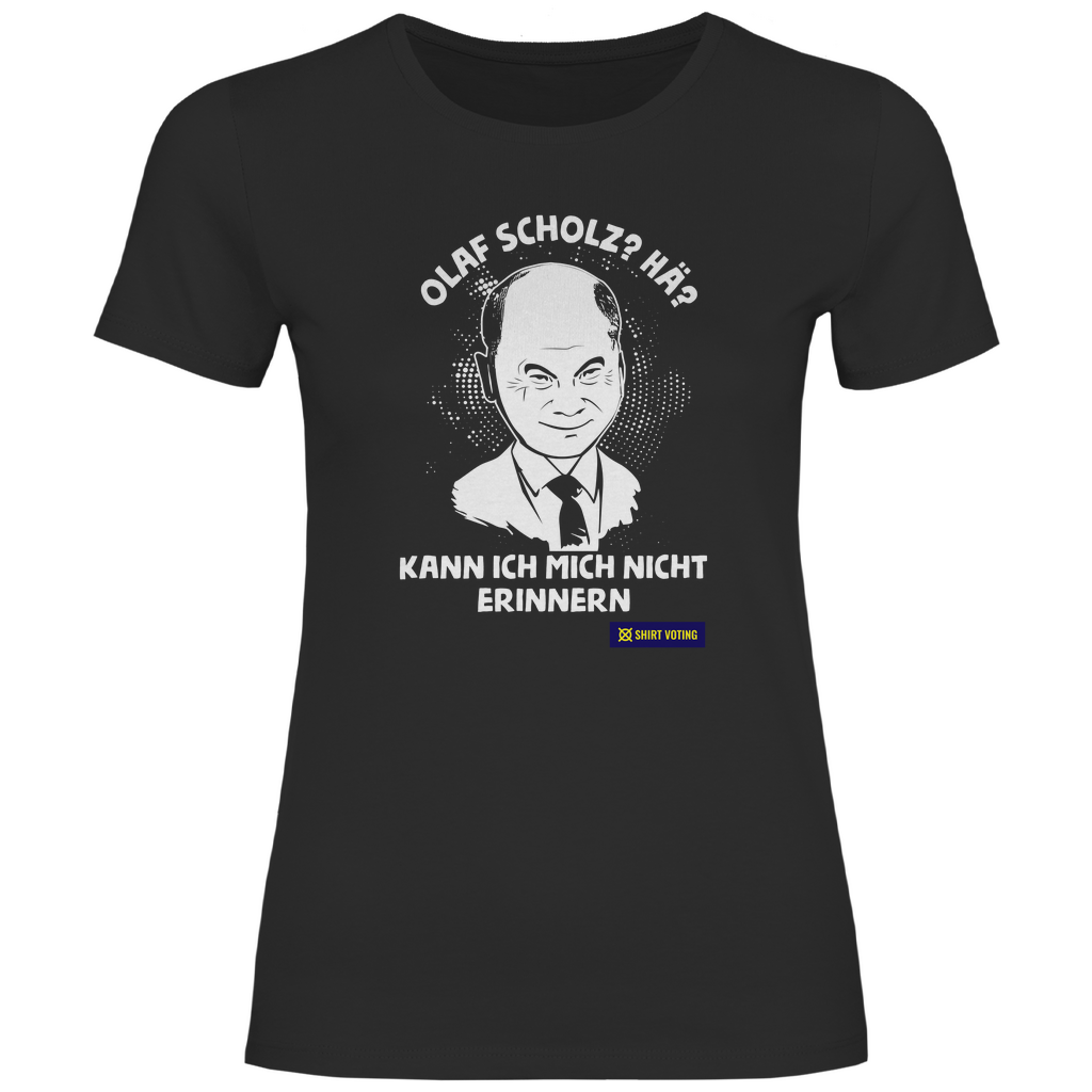 Damen T-Shirt Olaf Scholz?