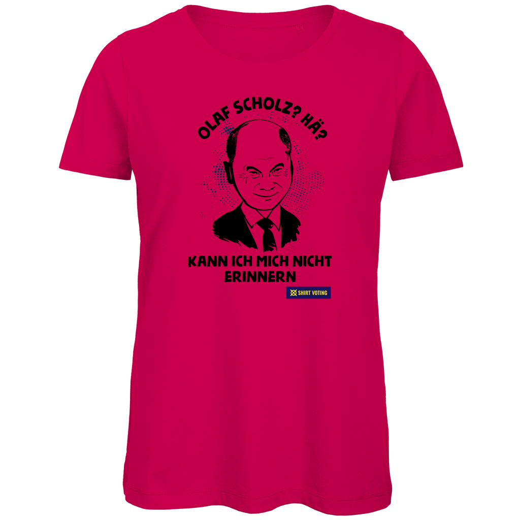 Damen Premium Bio T-Shirt Olaf Scholz?