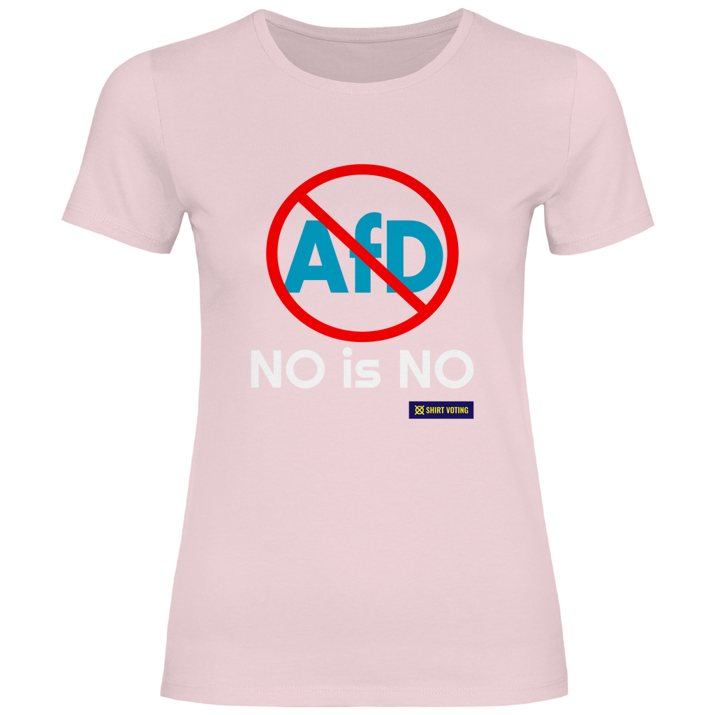 Damen T-Shirt AfD NO is NO