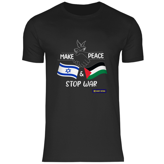 Herren T-Shirt Make Peace IL & PS