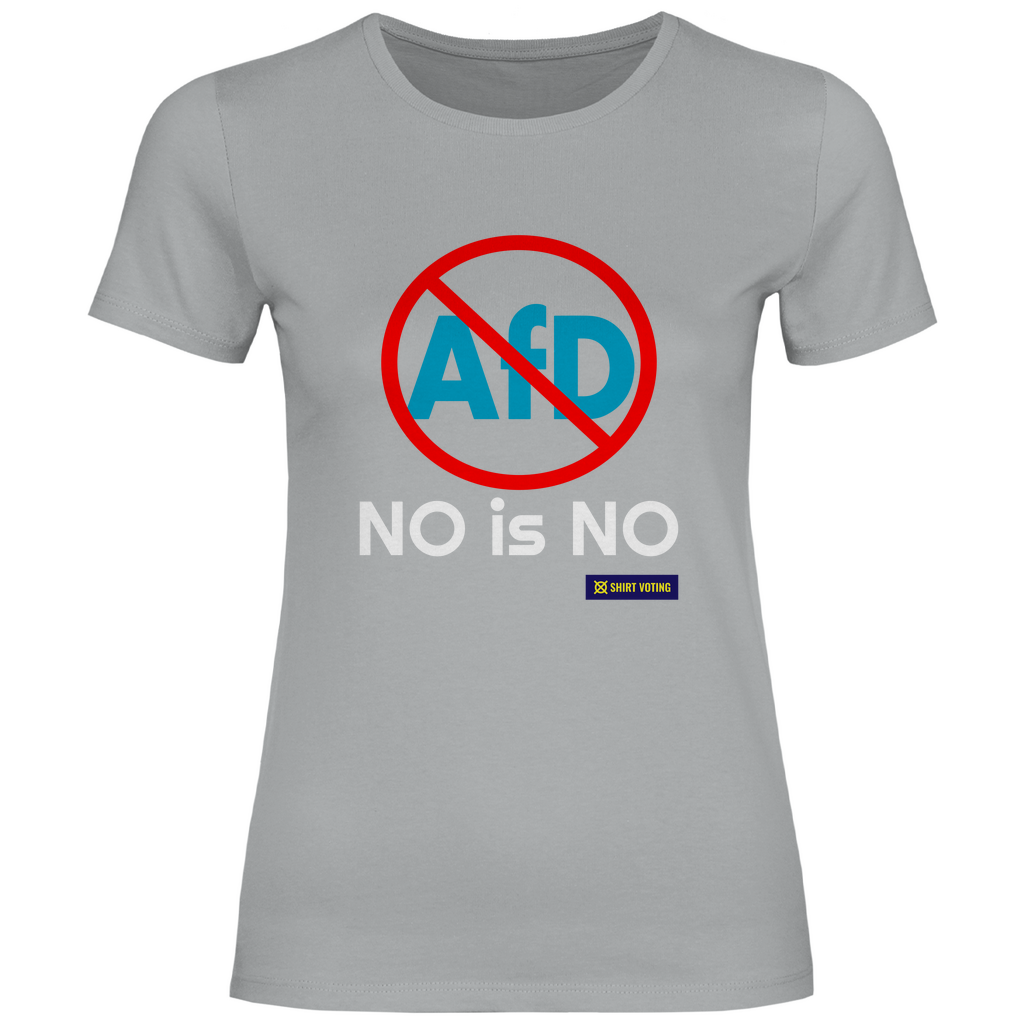 Damen T-Shirt AfD NO is NO