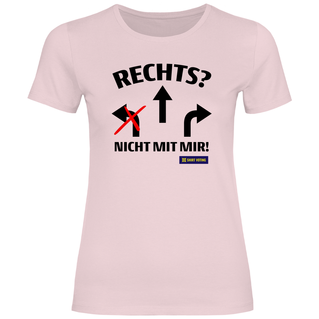 Damen T-Shirt Rechts?