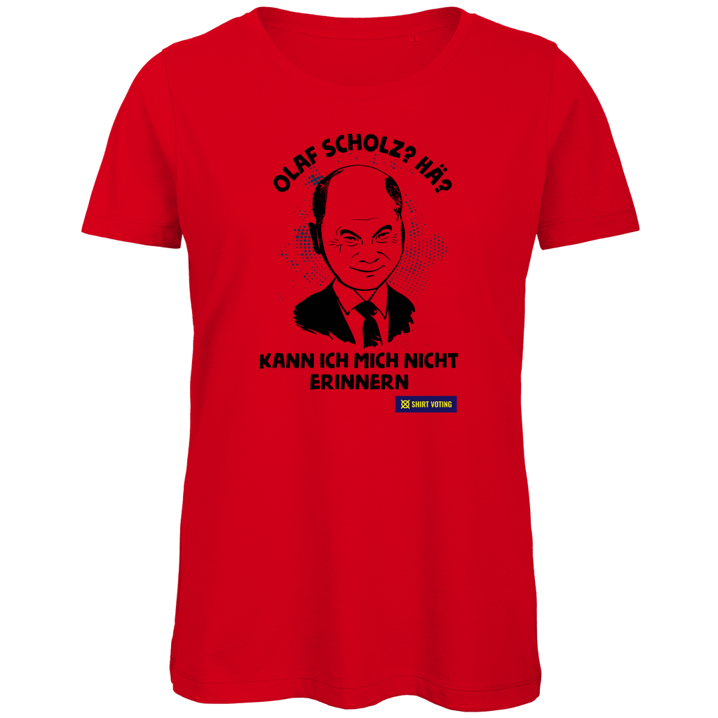 Damen Premium Bio T-Shirt Olaf Scholz?