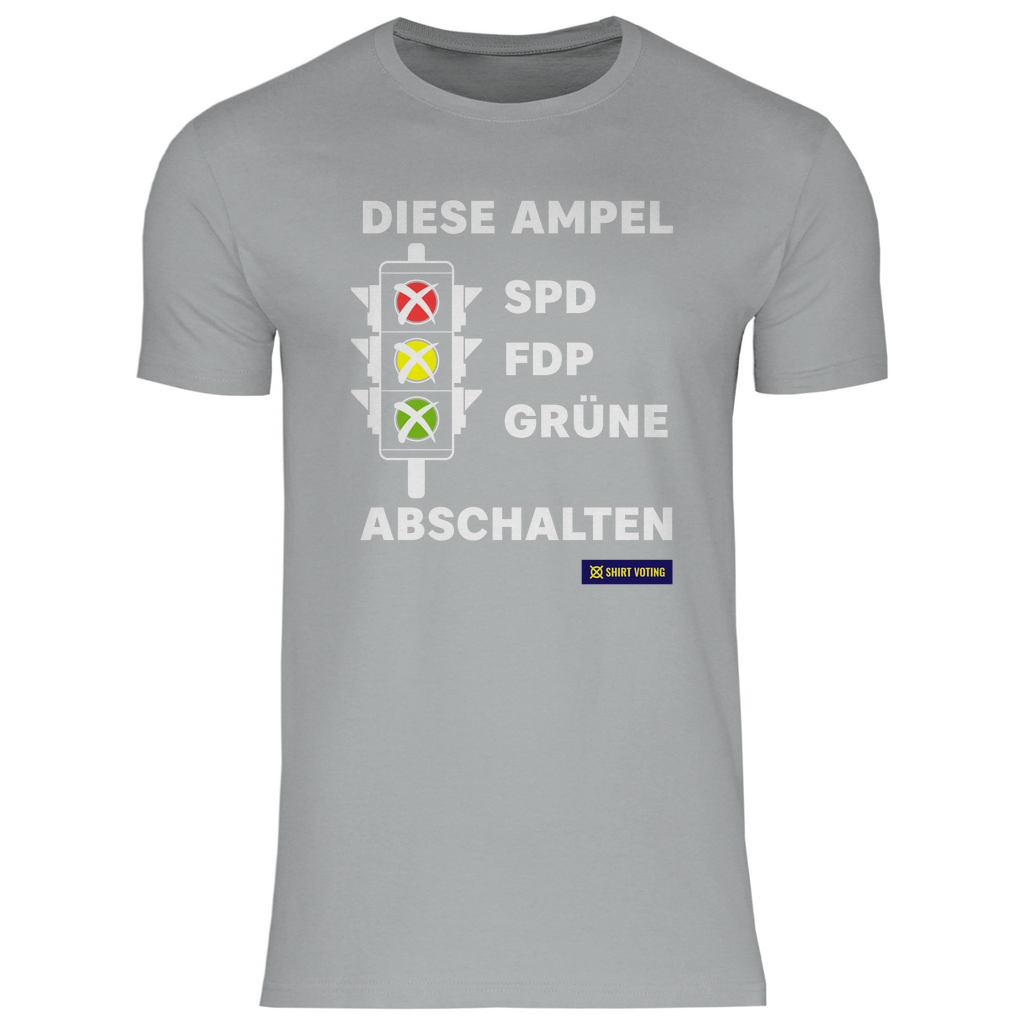 Herren T-Shirt Diese Ampel