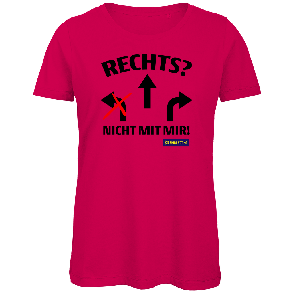 Damen Premium Bio T-Shirt Rechts?