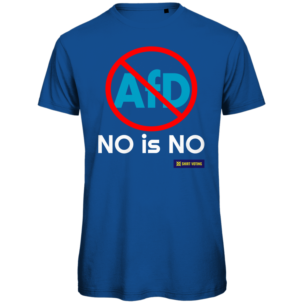 Herren Premium Bio T-Shirt AfD NO is NO