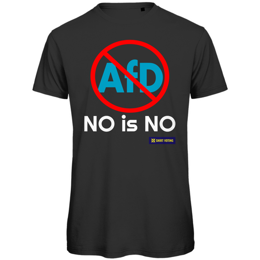 Herren Premium Bio T-Shirt AfD NO is NO