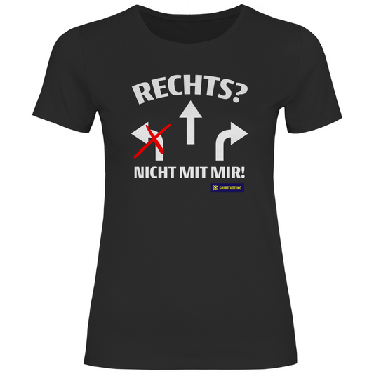 Damen T-Shirt Rechts?
