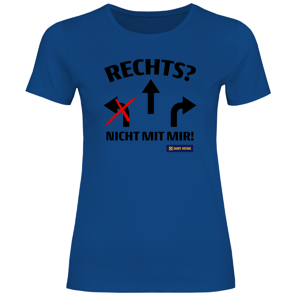 Damen T-Shirt Rechts?