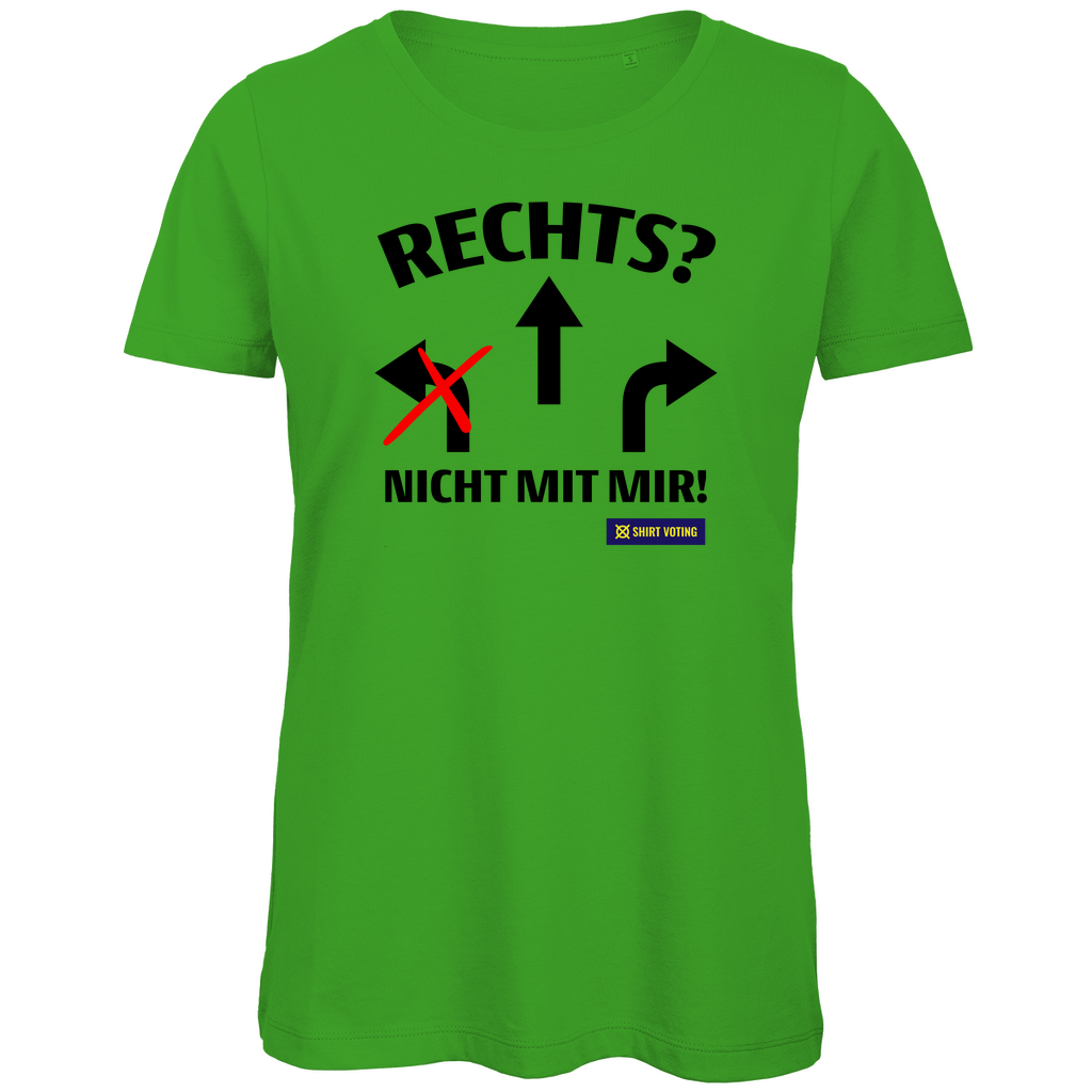 Damen Premium Bio T-Shirt Rechts?