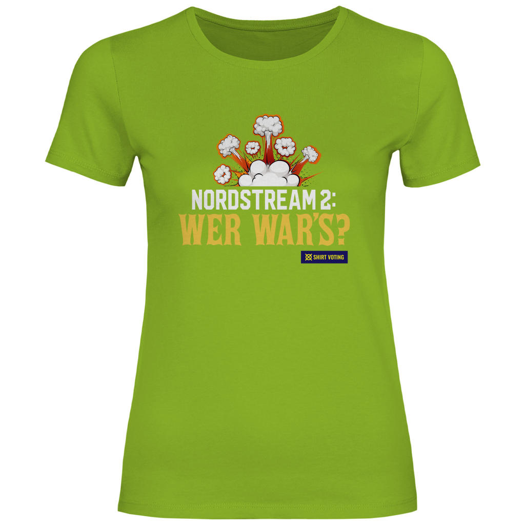 Damen T-Shirt Nordstream 2