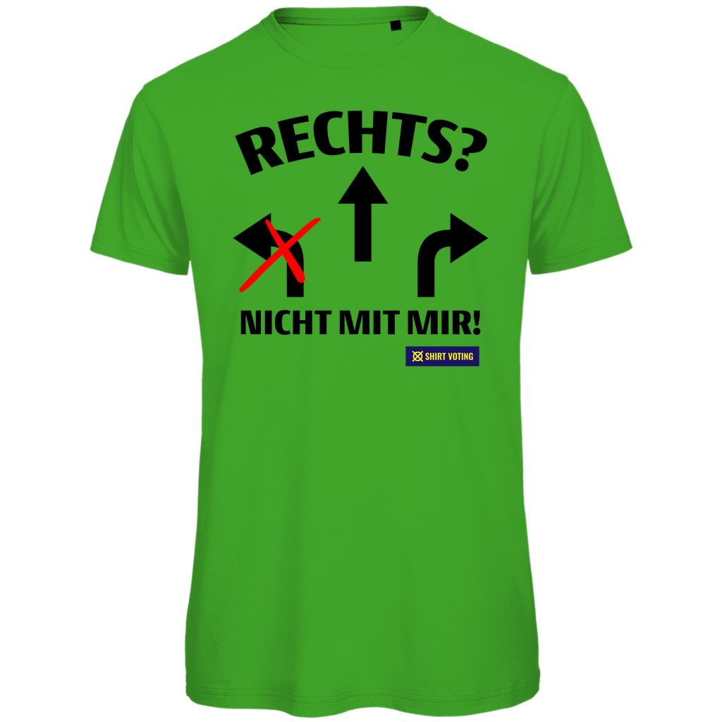 Herren Premium Bio T-Shirt Rechts?