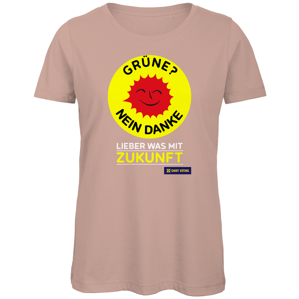 Damen Premium Bio T-Shirt Grüne? Nein Danke