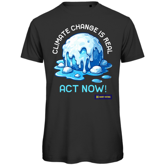 Herren Premium Bio T-Shirt Climate Change
